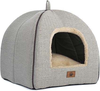 WindRACING Cat Bed with arched design for extra headroom and cozy lounging