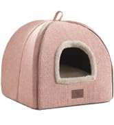WINDRACING cat bed arched-top provides extra headroom for comfy naps