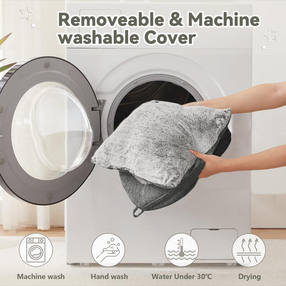 WINDRACING Cat Bed Cave large space supports cats, kittens, and larger pets during rest.