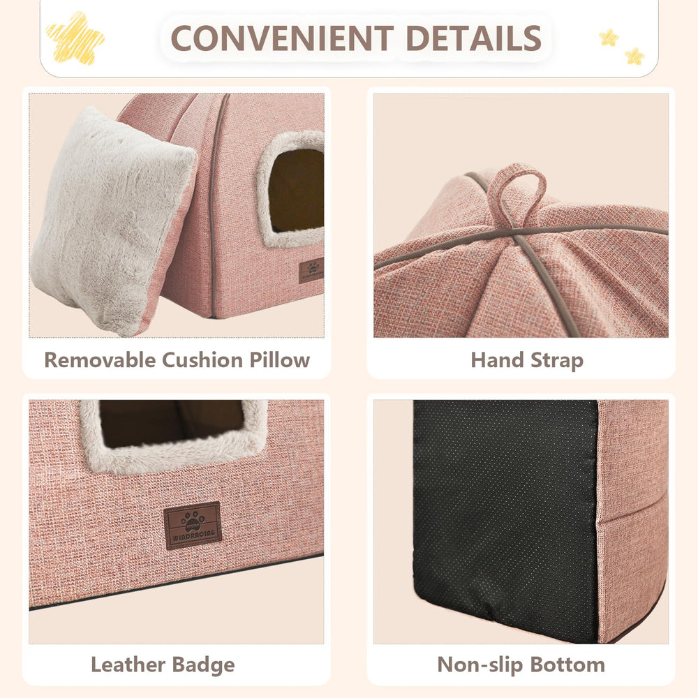 WINDRACING cat bed foam-padding emphasizes strong cushioning and support
