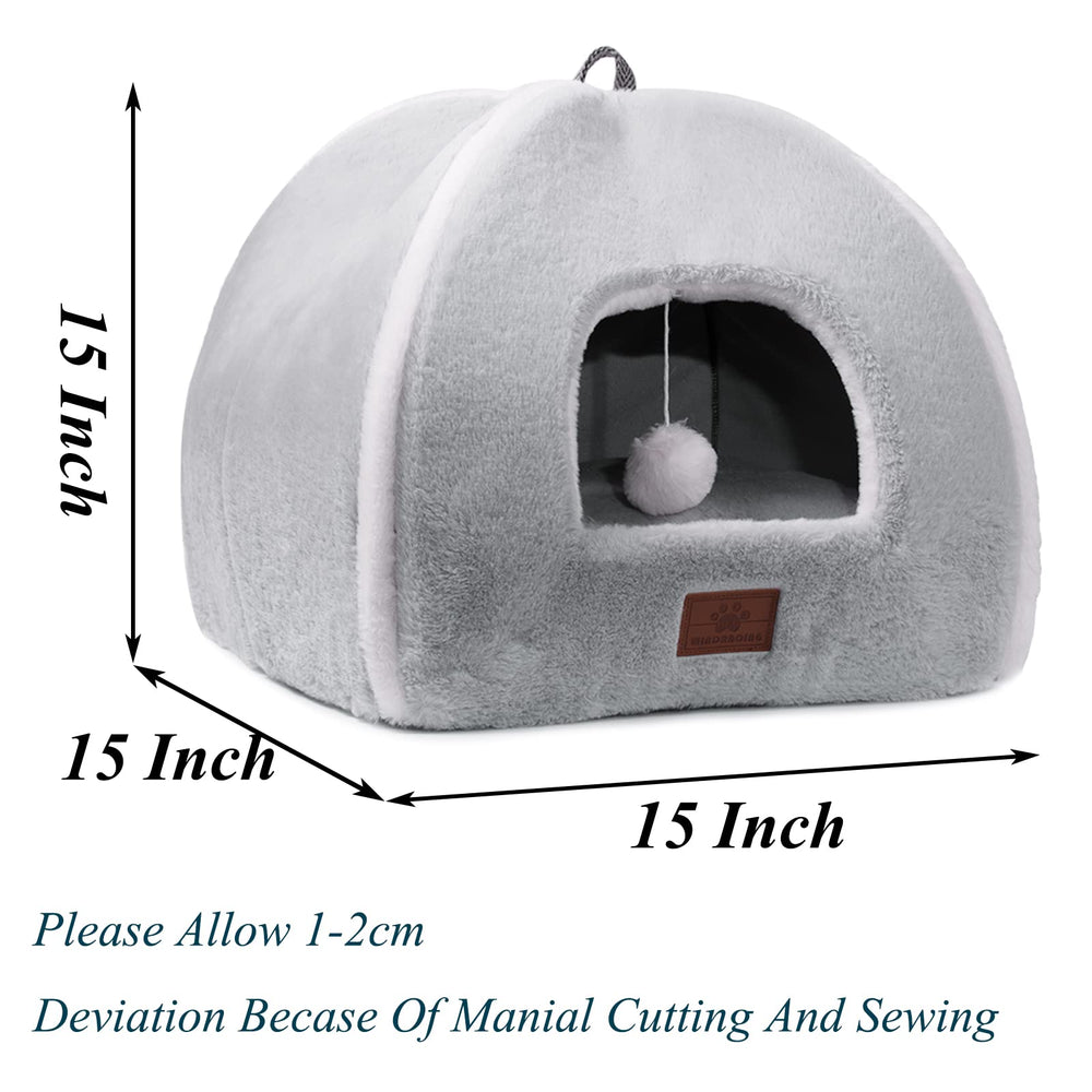 WINDRACING Cat Bed foldable 2-in-1 design for travel and storage