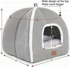 WINDRACING cat bed foldable design travels easily and stores compactly