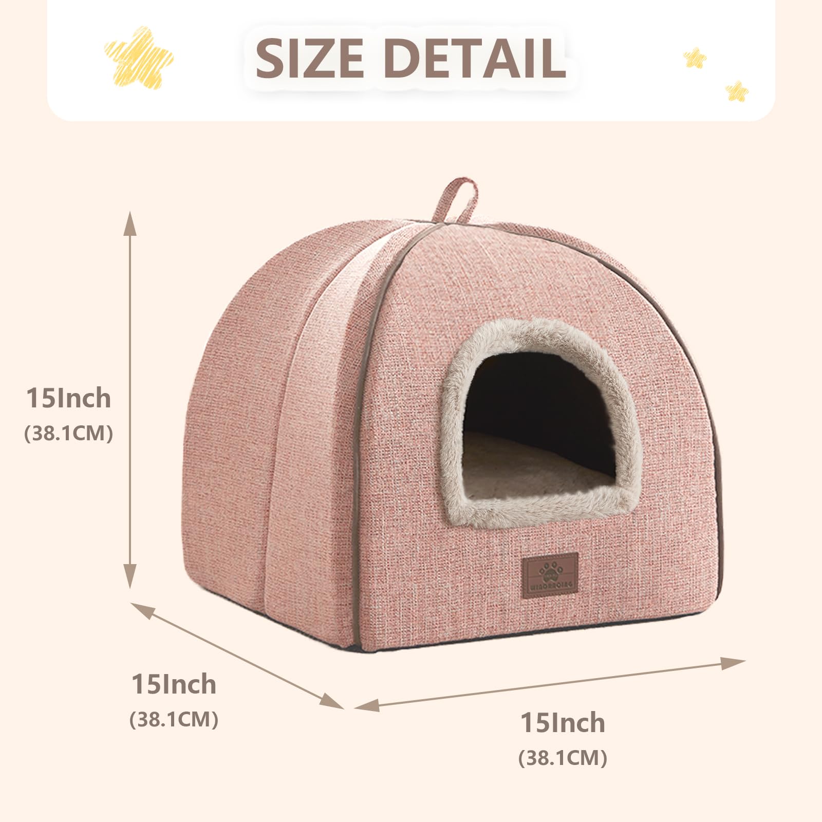 WINDRACING cat bed folded setup demonstrates portable travel-friendly design
