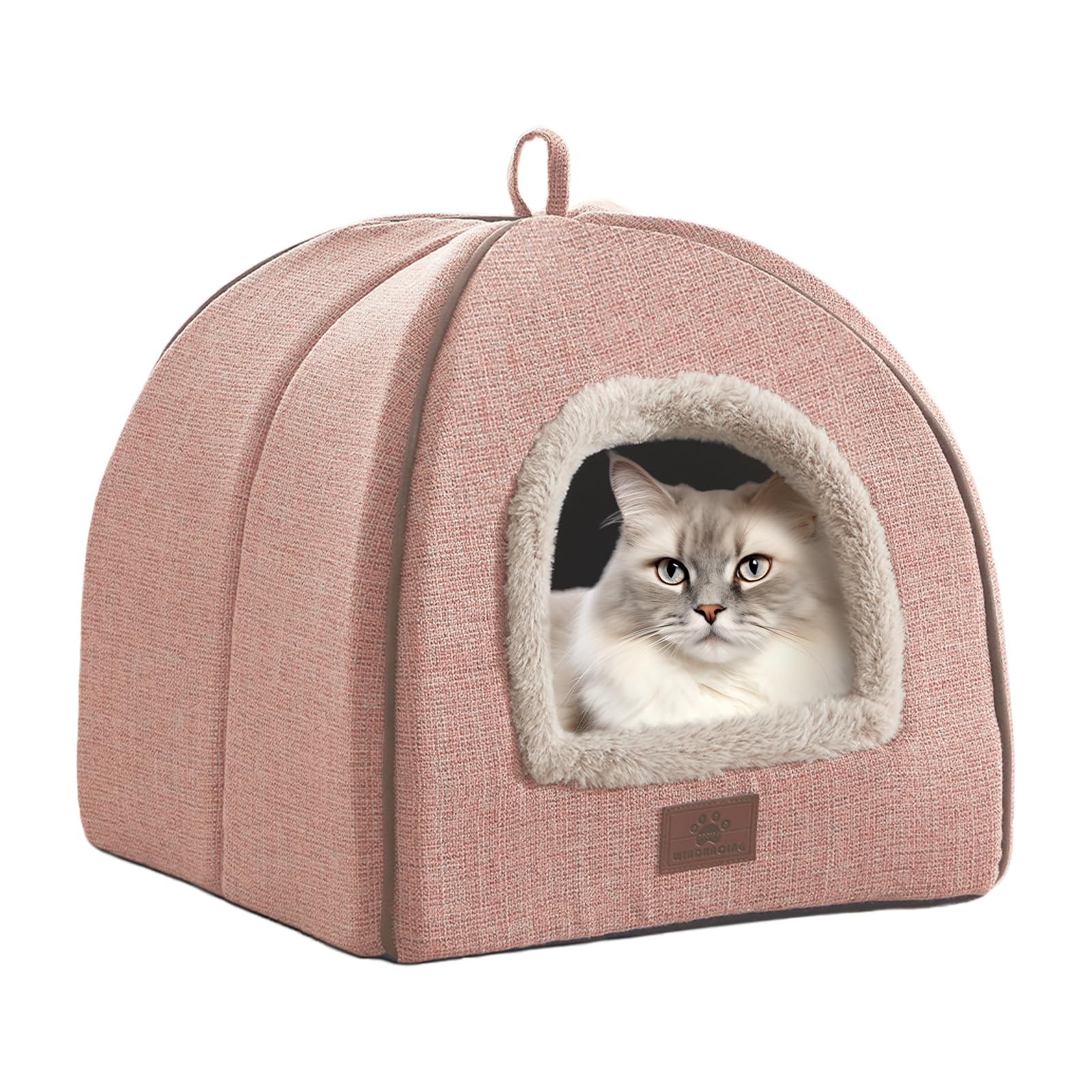 WINDRACING cat bed interior view showing ample space for lounging