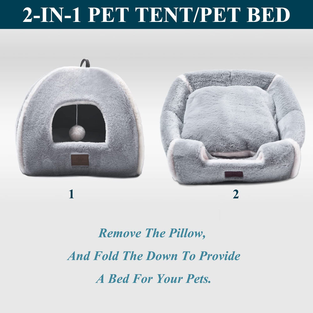 WINDRACING cat bed non-slip base keeps the bed steady during play and nap