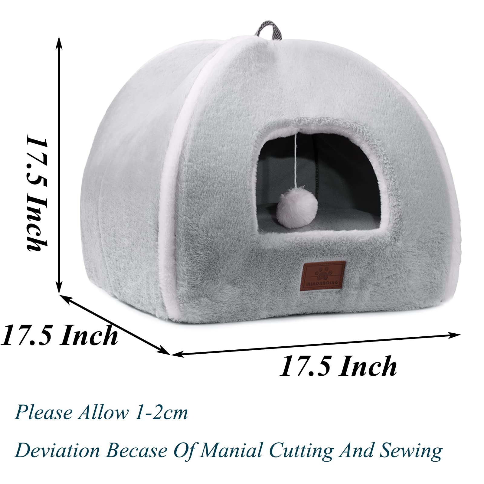 WINDRACING cat bed removable cushion allows simple washing and quick refresh