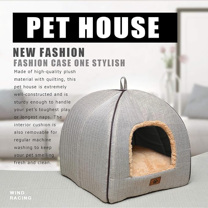 WindRACING Cat Bed vacuum sealed packaging and quick recovery note