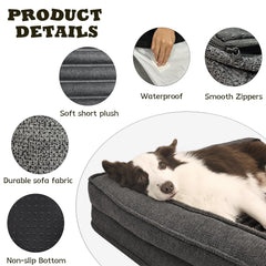 WindRacing corduroy surface in gray offers warm, cozy comfort.