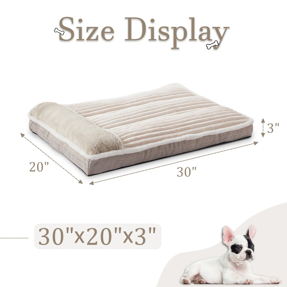 WINDRACING dog bed granular foam bottom detail with multi-density support for steady posture