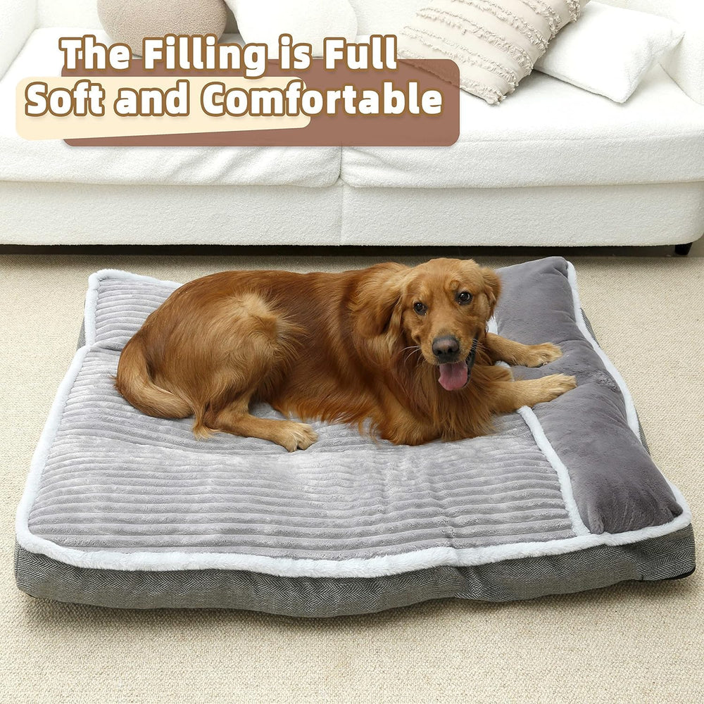 WindRACING large-dog bed in-use on crate or sofa