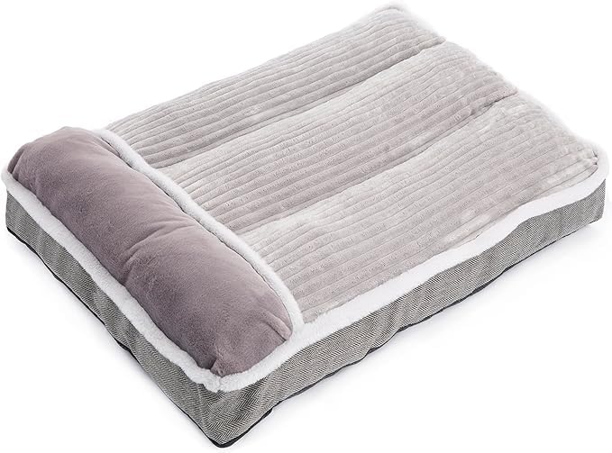 WindRACING dog bed pillow-design promotes ergonomic sleeping posture