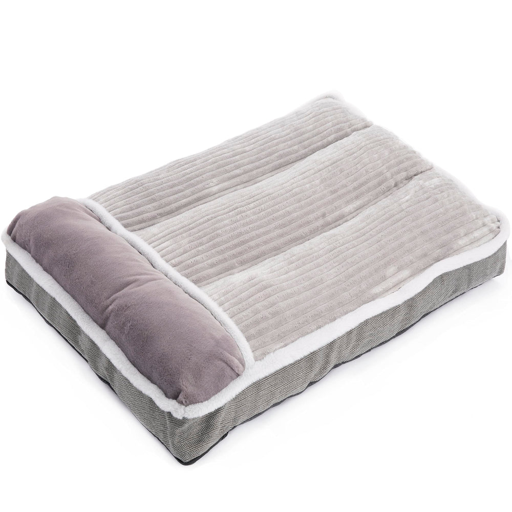 WindRACING large dog bed in sofa-use setup for cozy lounging.