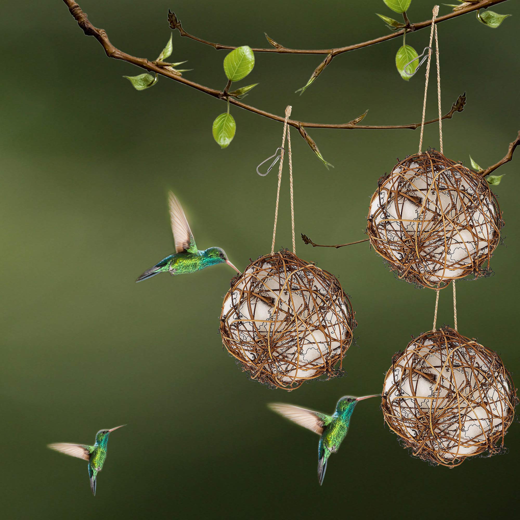 Winemana DIY-friendly hummingbird nest for garden lovers