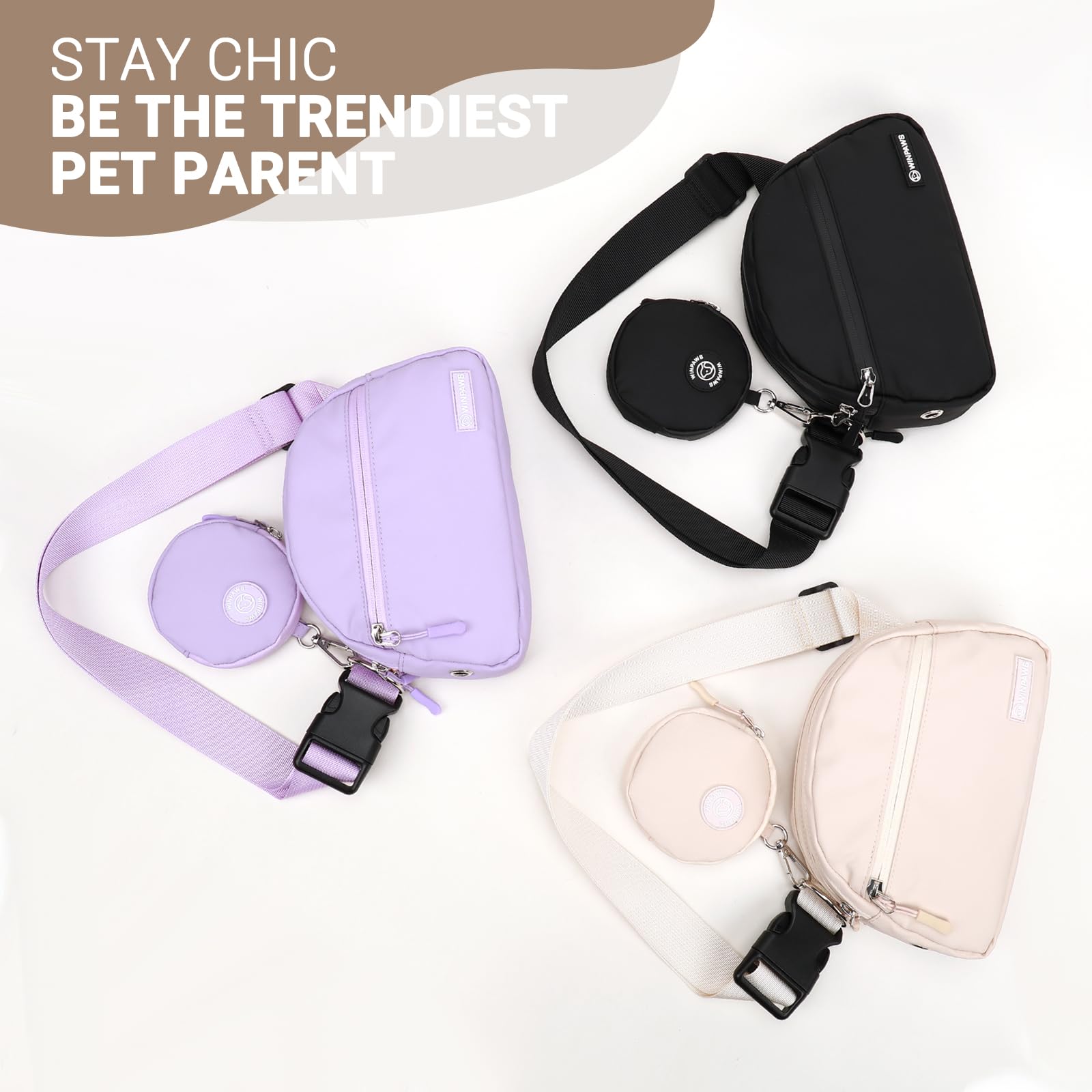WINPAWS compact design highlights portability during quick dog walks