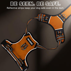 WINSEE reflective straps improve visibility for night-time strolls.