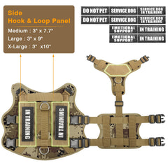 WINSEE harness with 2x metal shoulder buckles for strong grip