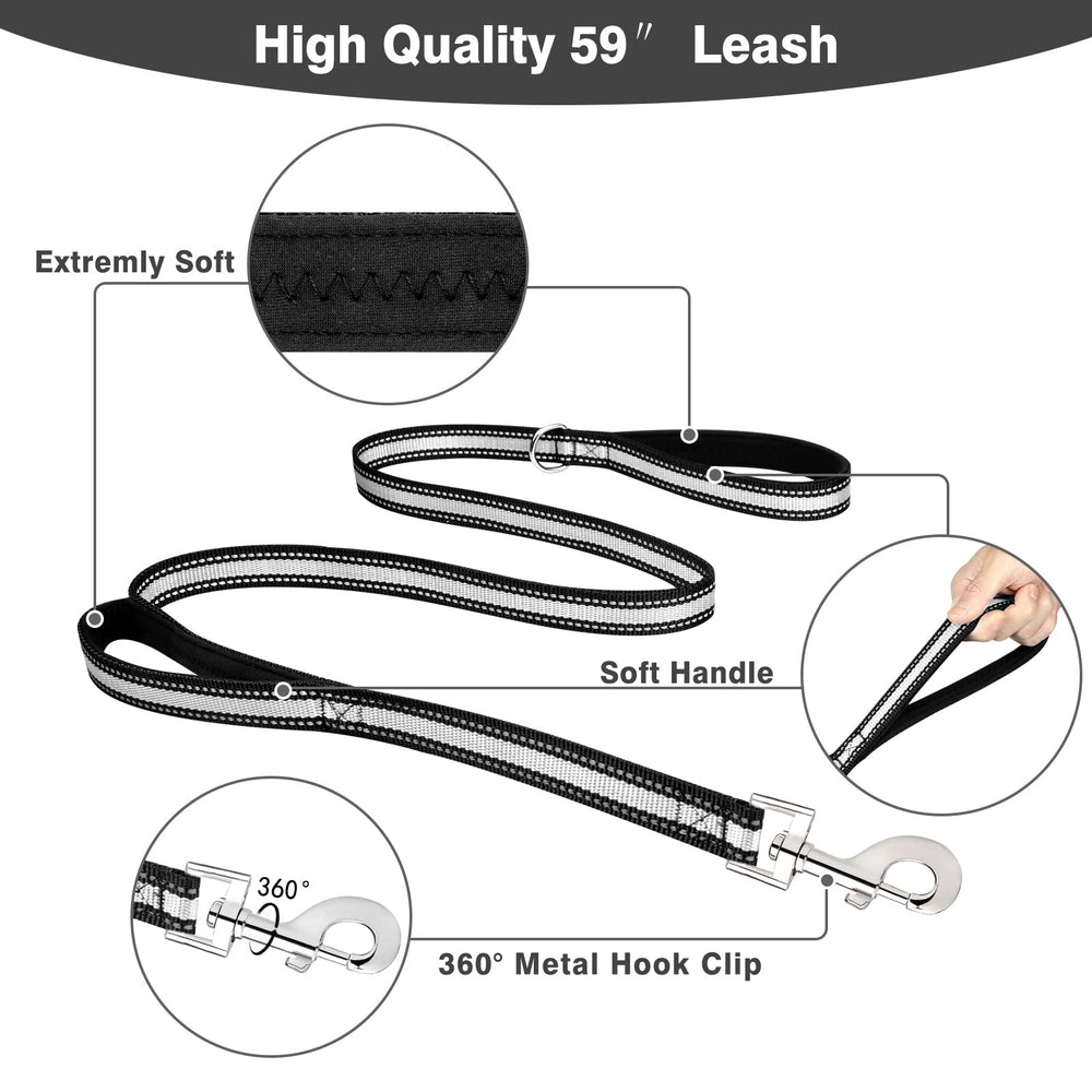 WINSEE reflective leash attachment demonstrates versatile 3-in-1 design for daily activities