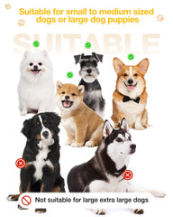 WINSOON PU leather faux fleece lining keeps paws warm and comfortable.