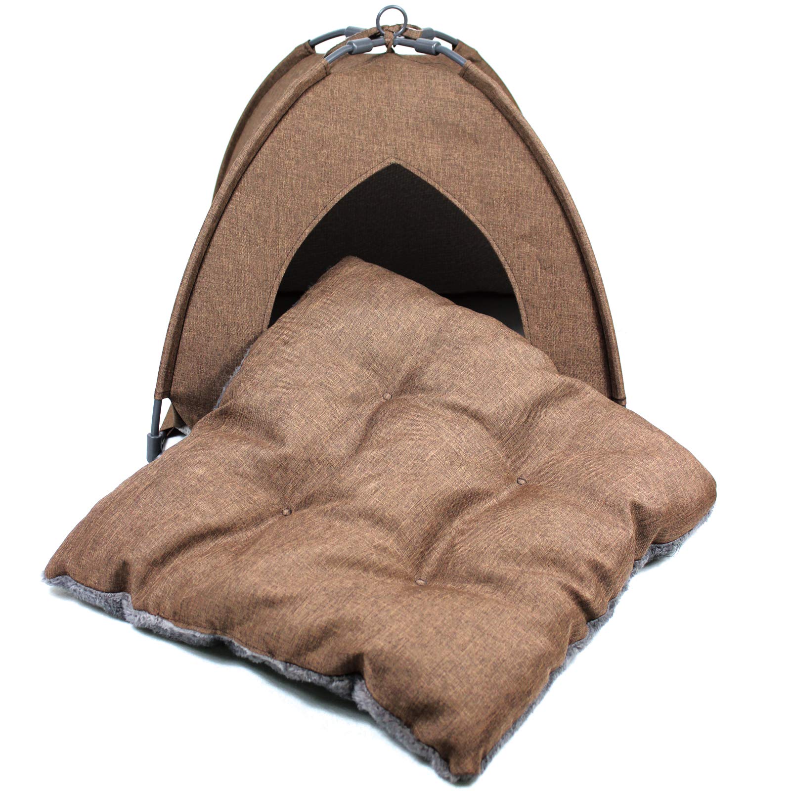 Winsterch Cat Bed Cave portable design for indoor use or travel