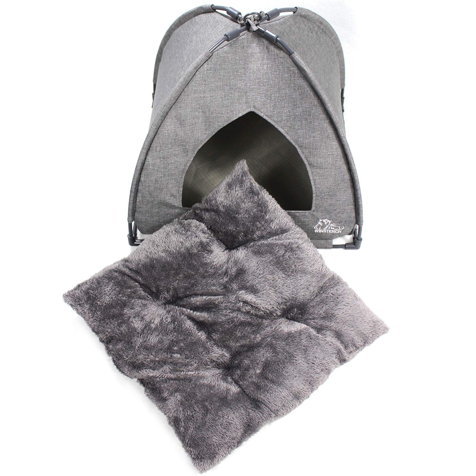Winsterch warm private nap grey image conveys cozy warmth and a quiet hideaway.