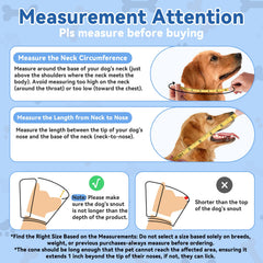 WinWeal-dog-cone-elastic-base-strap keeps cone in place when your dog moves.