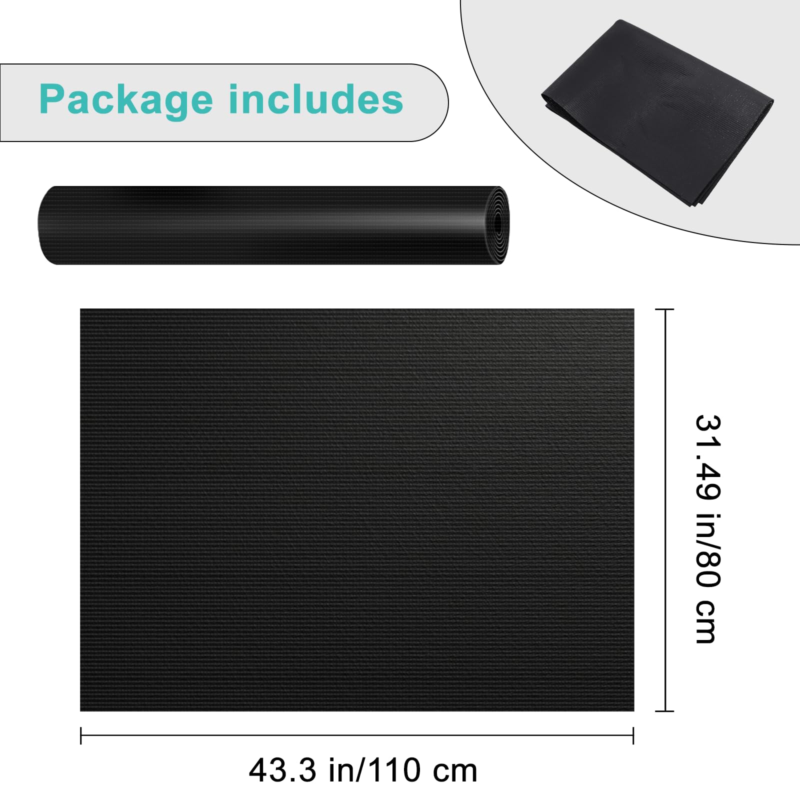Wiojtry Pet Crate Mat waterproof surface guards floors from spills.