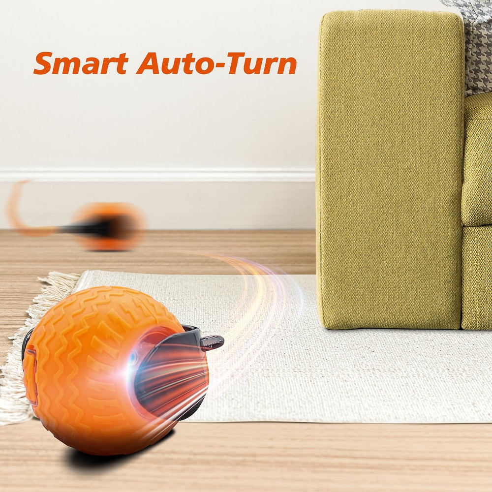 Wisafoi USB charging cat toy with 150mAh battery for extended play.