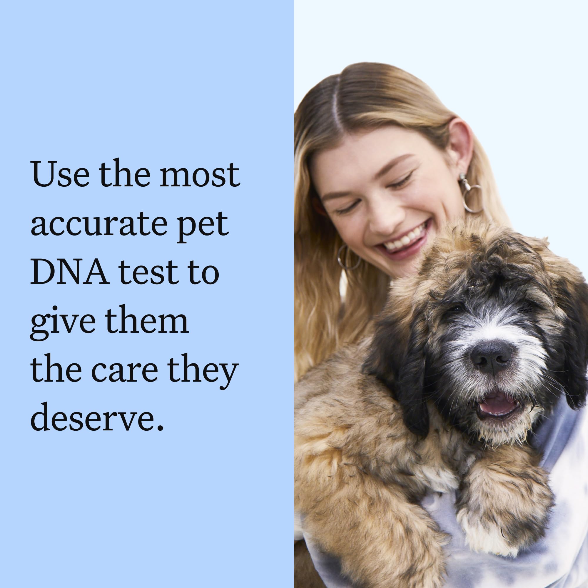 Wisdom Panel Results Dashboard displays breed report with precision and actionable care ideas