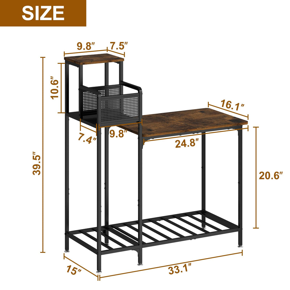 Wisdom Star bottom-shelf aquarium stand holds a second tank while keeping equipment organized