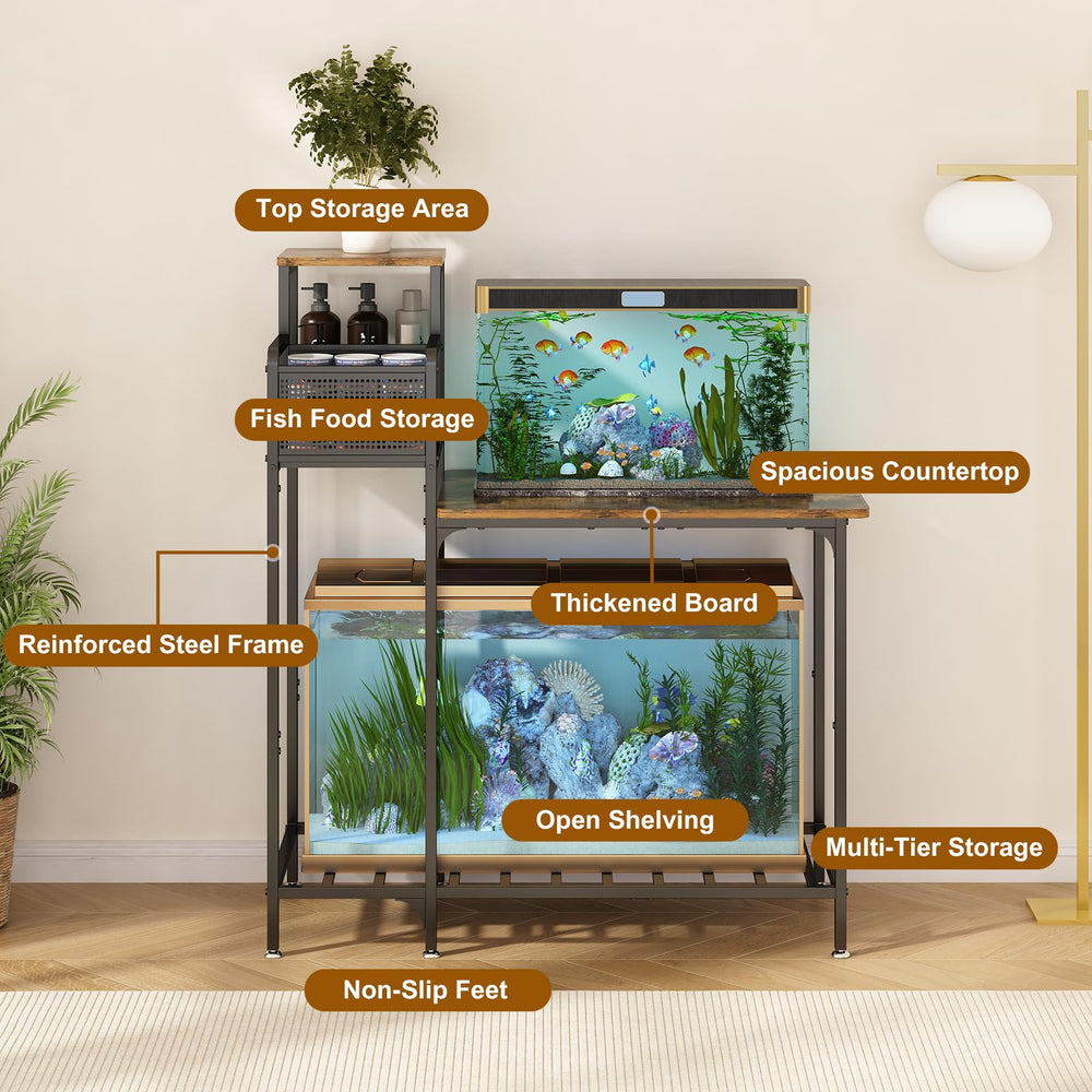 Wisdom Star two-tank capability keeps display cohesive while offering varied housing options