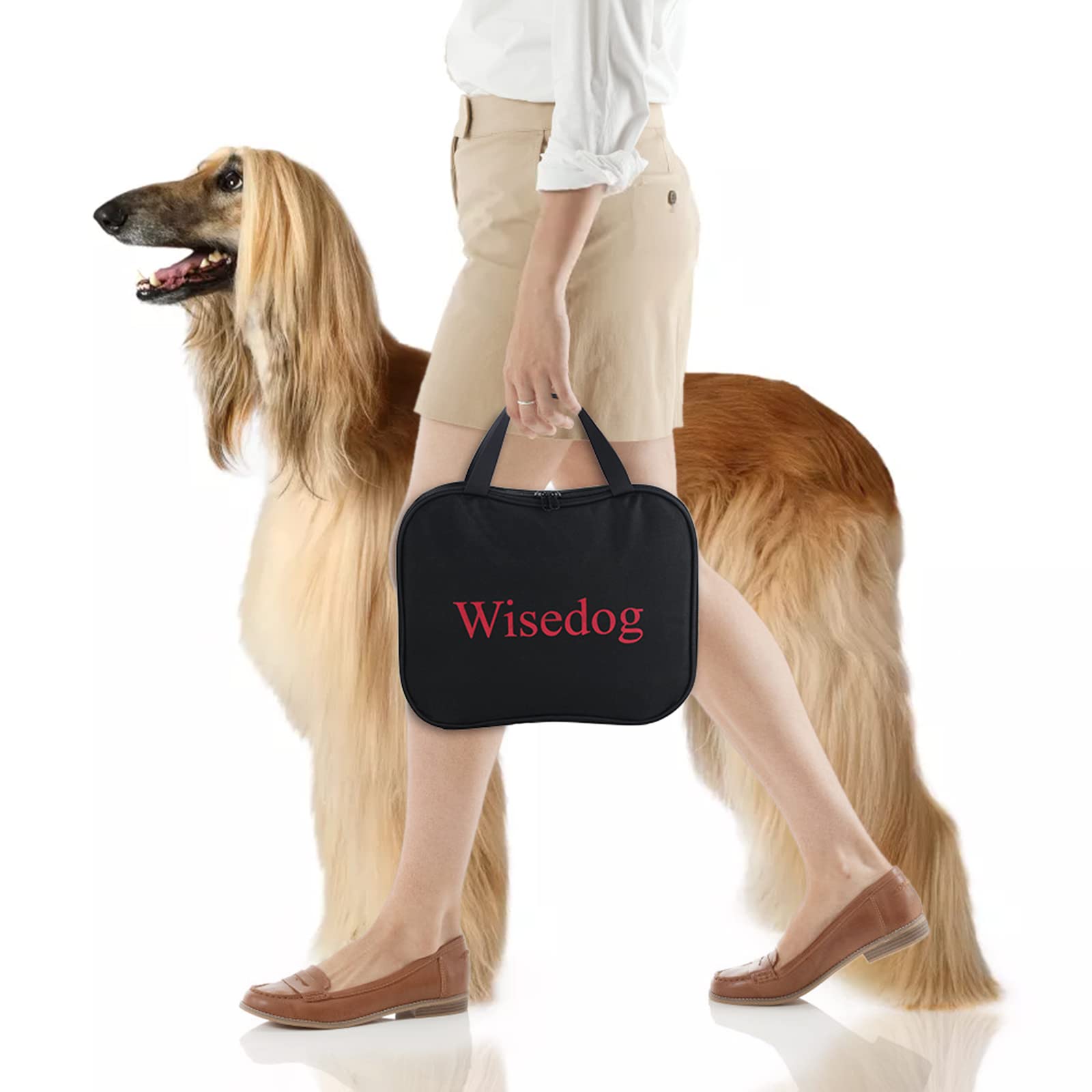 Wisedog grooming kit assembled image shows complete at-home grooming set.