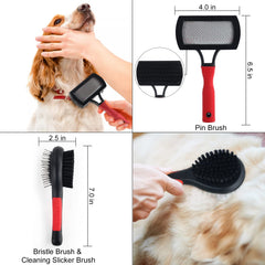 Wisedog dematting comb close-up aids easier fur removal and smoother coats.