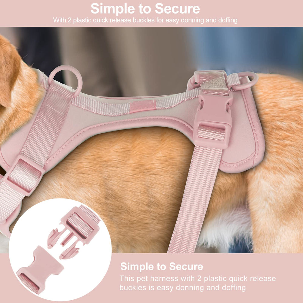 Wisedog size chart dog harness helps you pick the right fit easily.