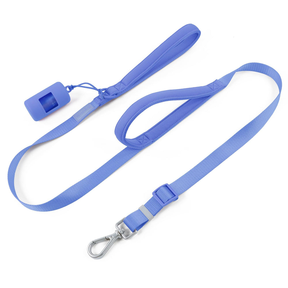 Wisedog two-handle leash with soft-padded grips for comfortable control