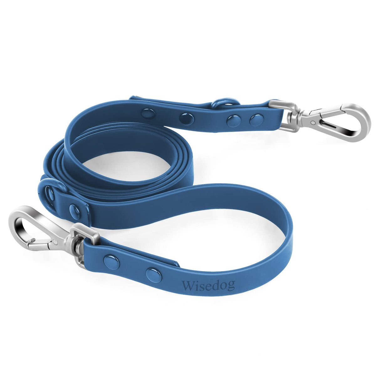 Wisedog waterproof-dog-leash-5ft-navy for rain-friendly walks