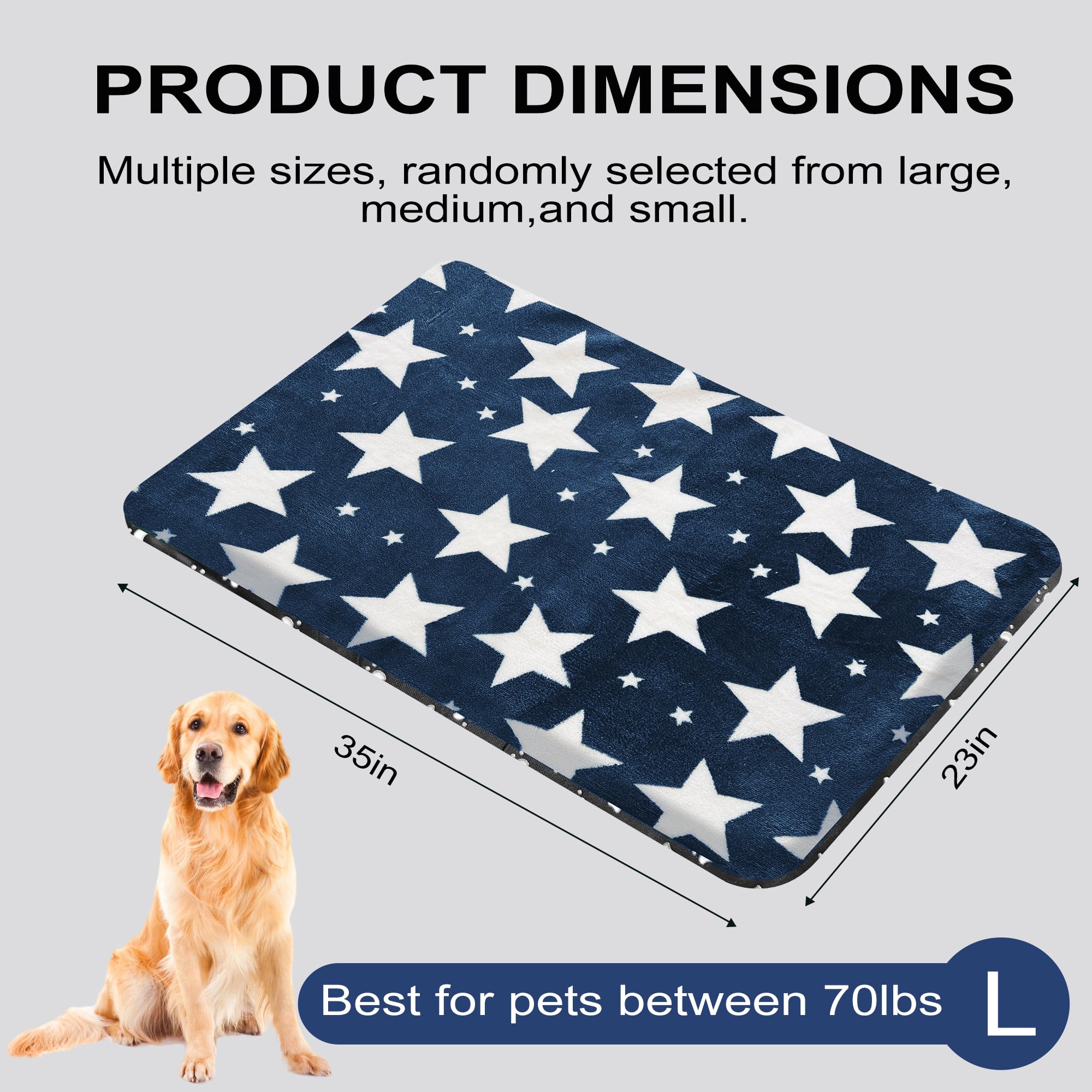 Wittop blue cushion bed keeps pets lounging peacefully in crates.