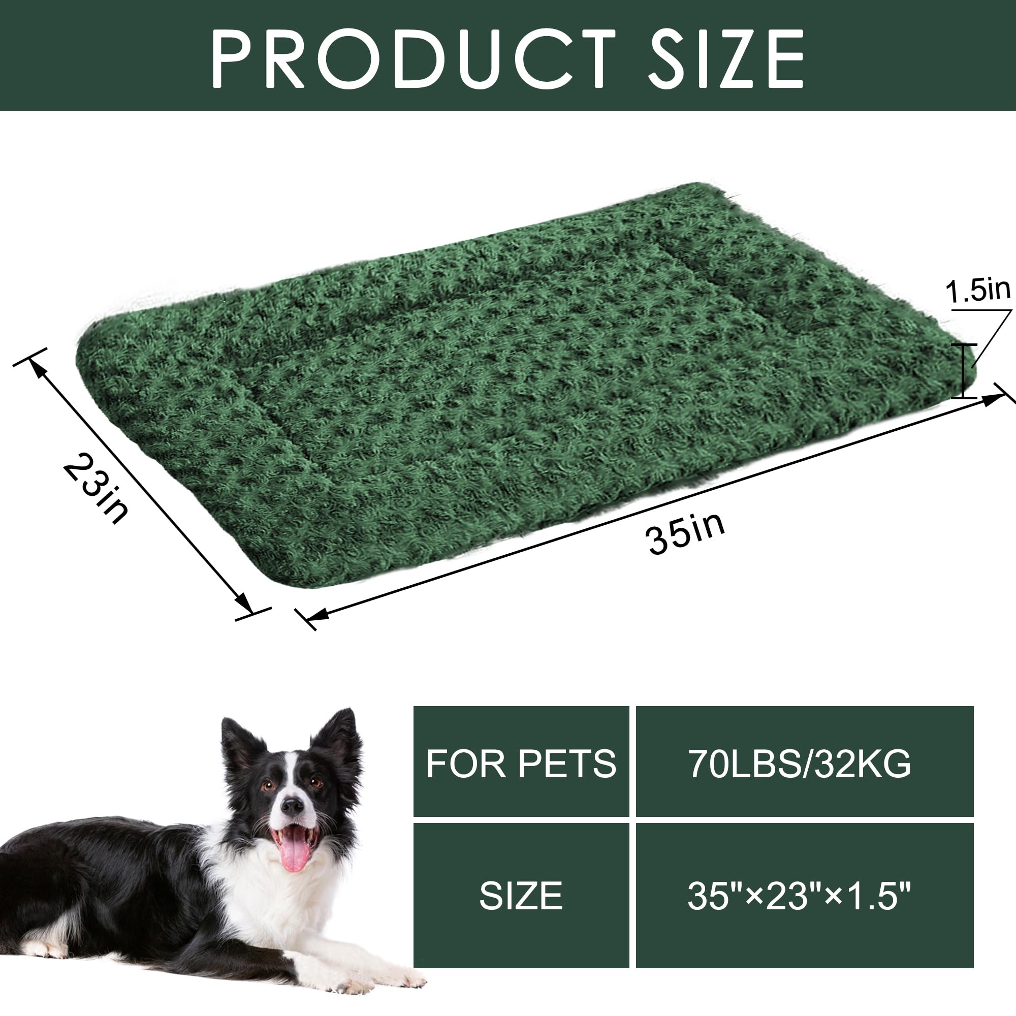 Wittop cozy pet pad provides spacious lounging for all sizes