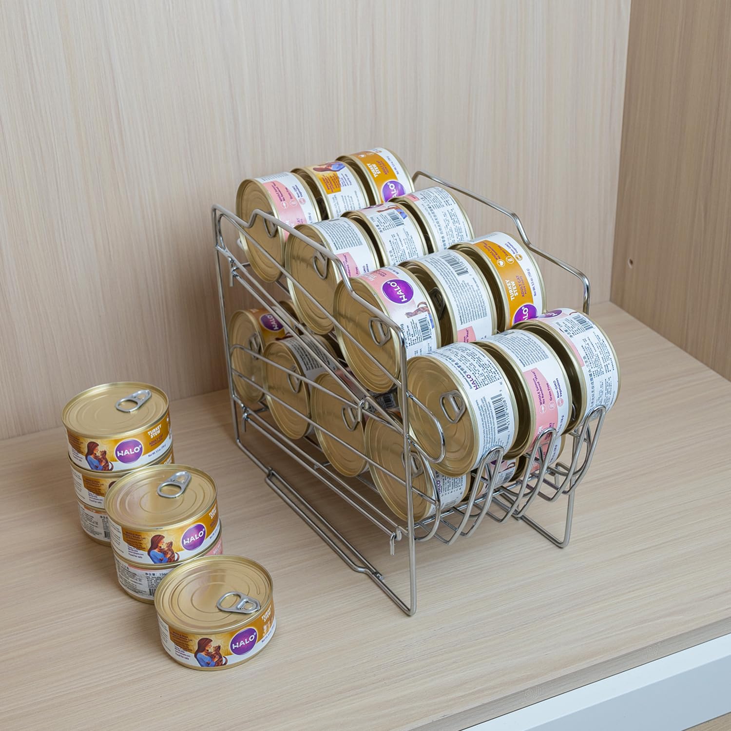 WIWIWISAM durable metal construction ensures long lasting strength and rust resistance