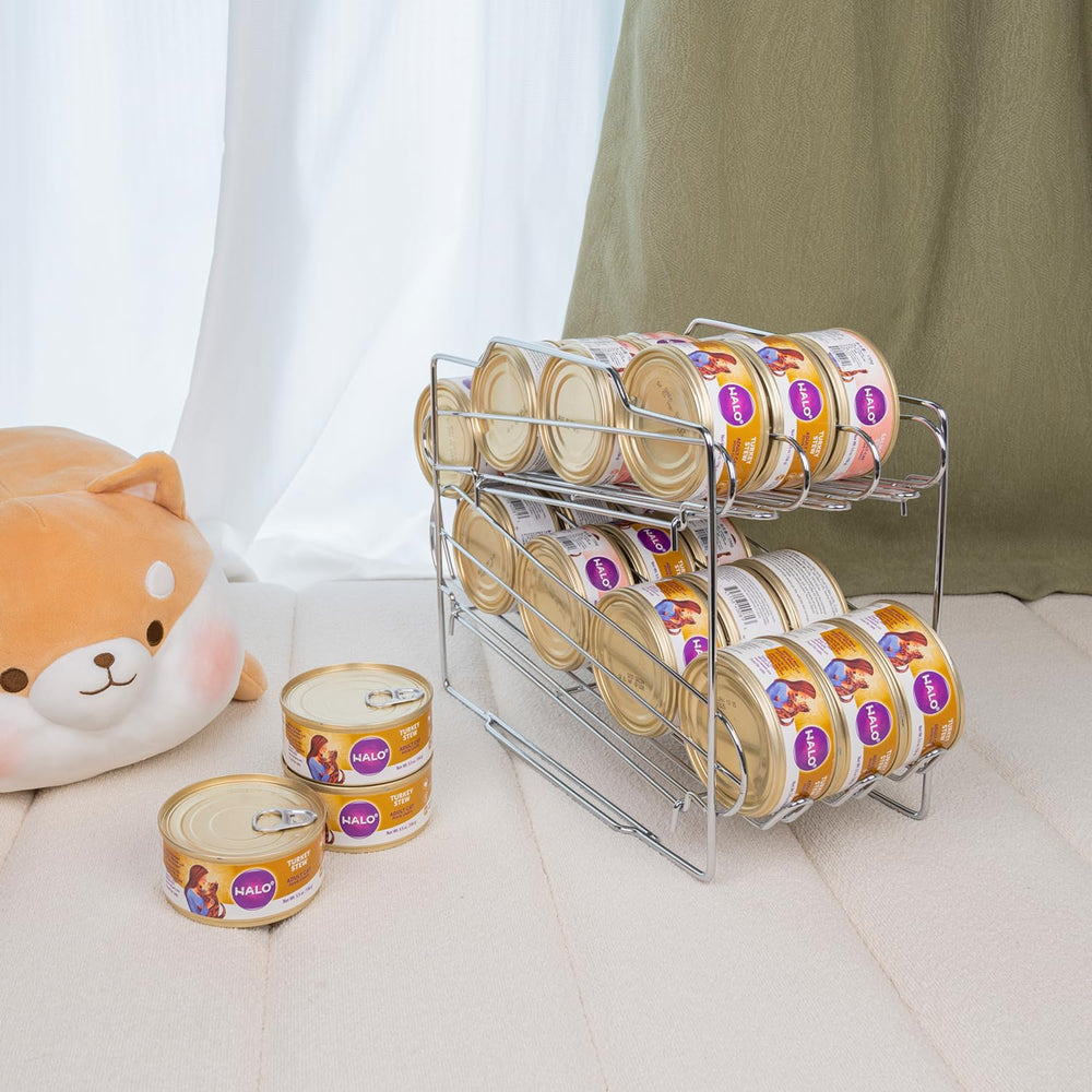WIWIWISAM pantry-ready storage highlights visible can inventory