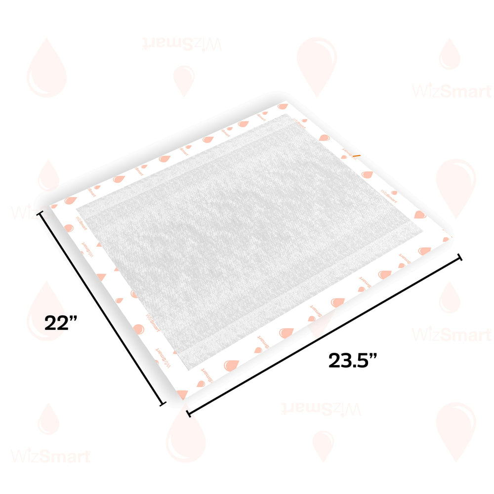 WizSmart Stay Put Tabs keep the pad securely in place on any surface.