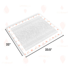 WizSmart Stay Put Tabs keep the pad securely in place on any surface.