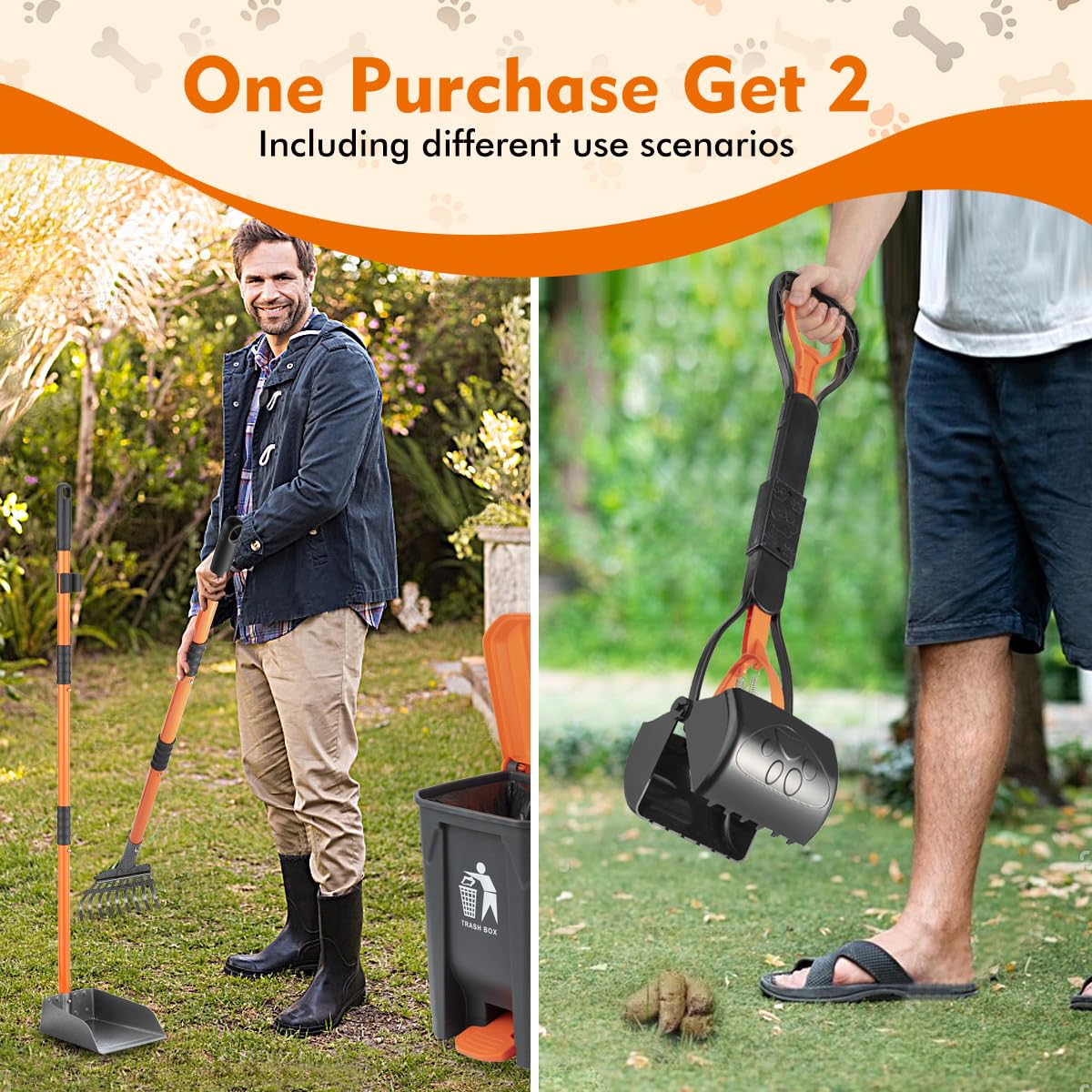 WLQiu 3-in-1 set demonstrates tool-free assembly for quick setup before walks.
