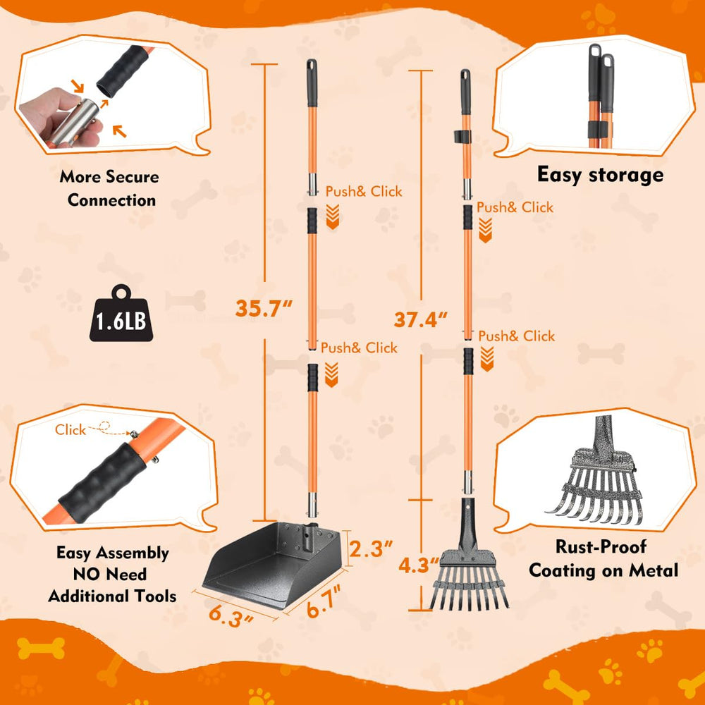 WLQiu foldable scooper for compact storage in garage or car.