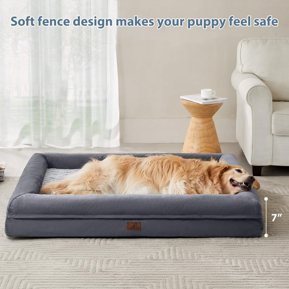 WNPETHOME XL bolster sides provide head support and a secure feel
