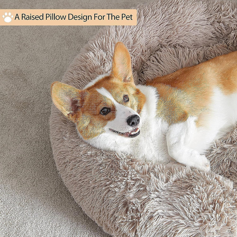 WNPETHOME Calming Dog Bed inner-core 3D fiber close-up demonstrates extra support
