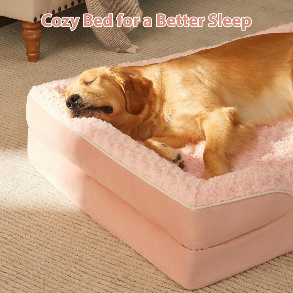 WNPETHOME non-skid bottom keeping the bed stable during playful naps.