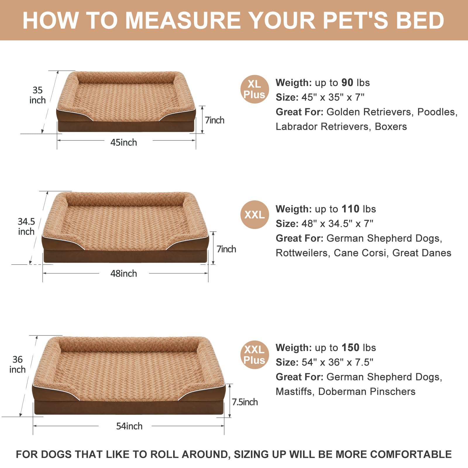 WNPETHOME plush rose surface offers skin-friendly comfort.