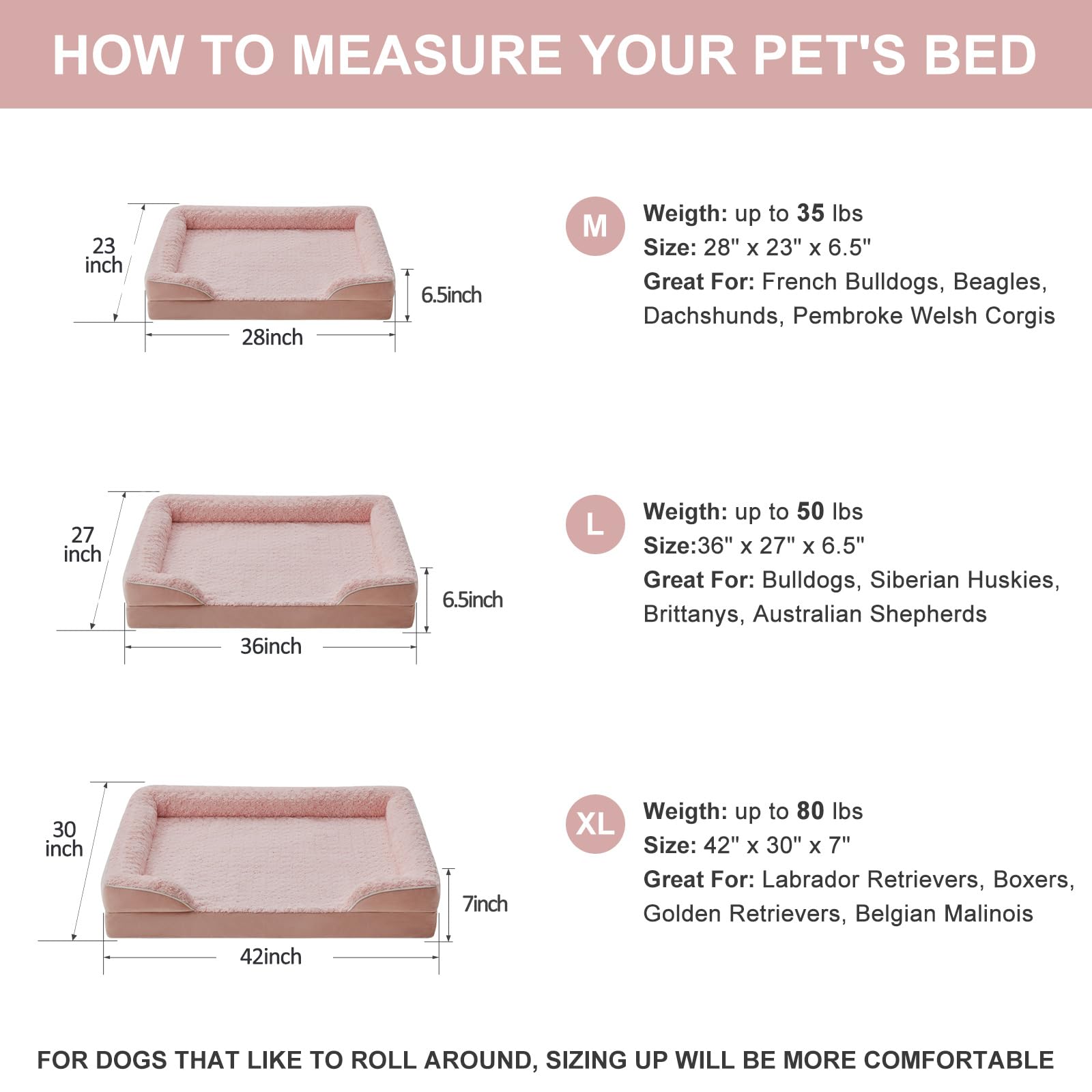 WNPETHOME removable washable cover for quick, convenient cleaning.