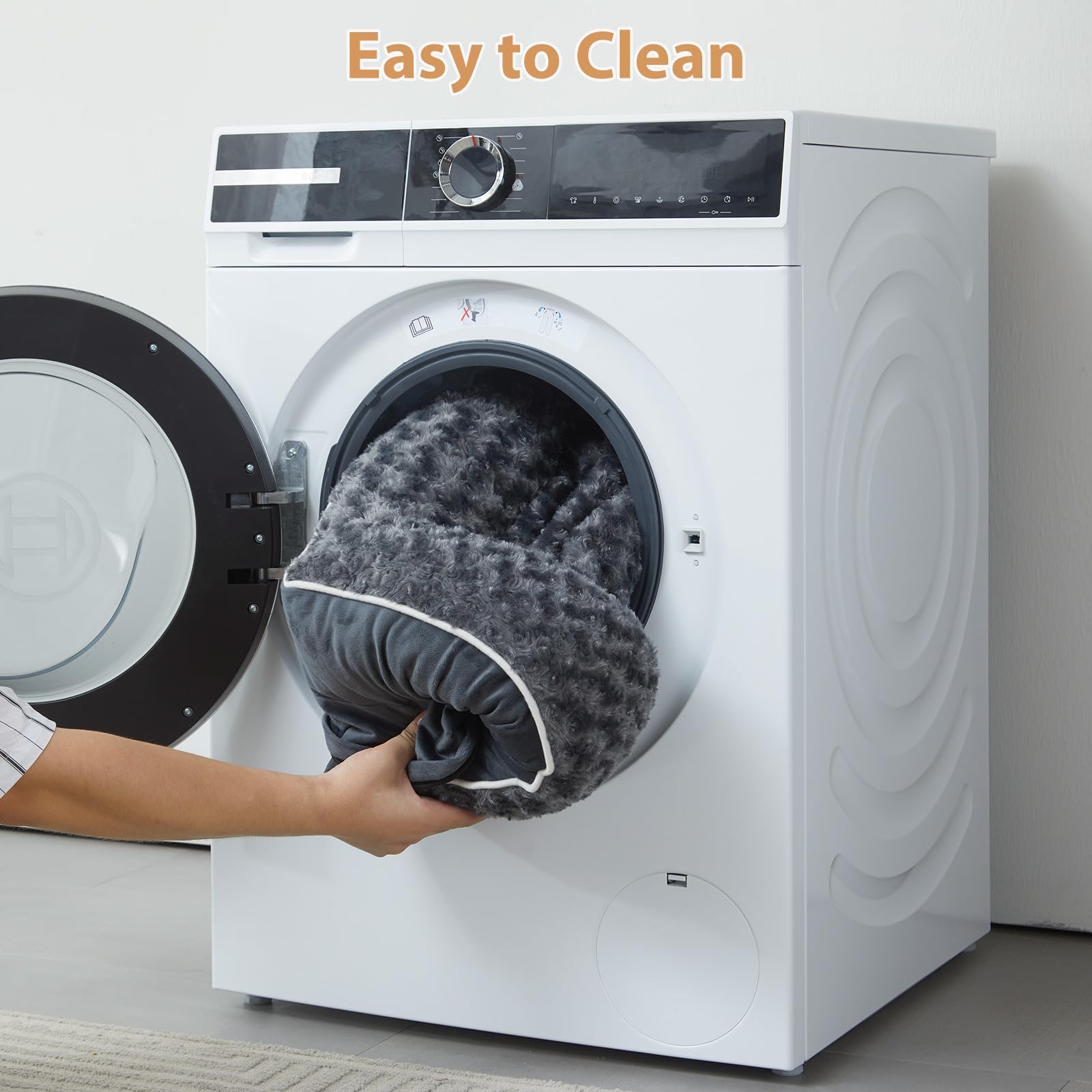 WNPETHOME washable cover makes cleaning quick and easy