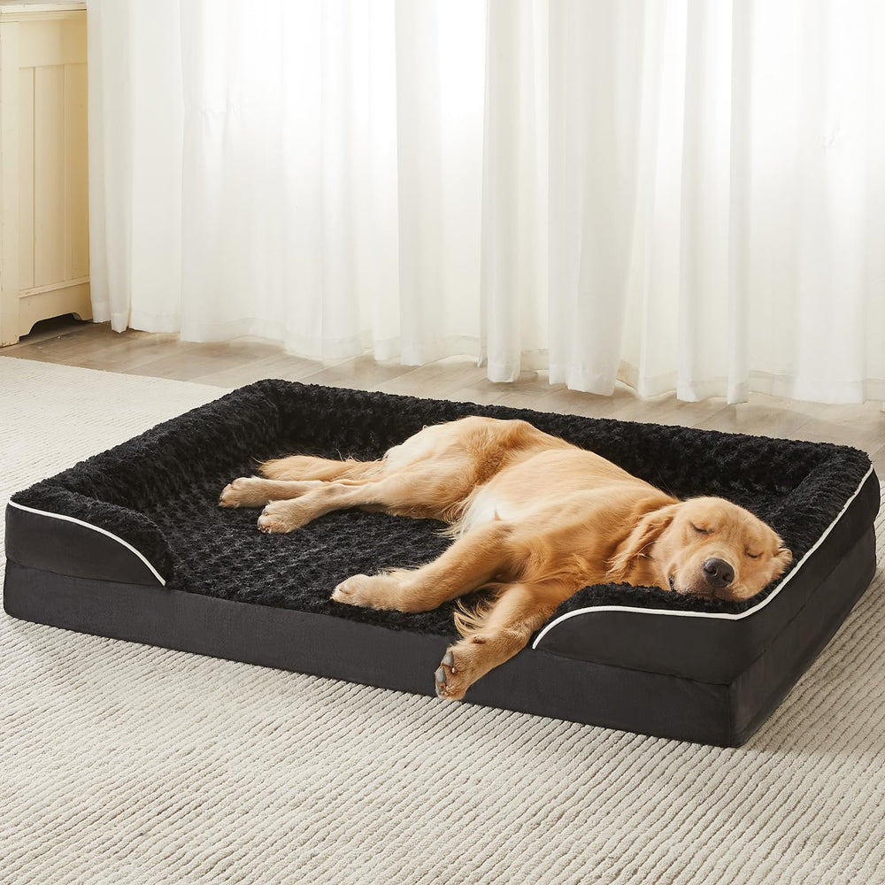 WNPETHOME XXL dog bed with foam surface for joint support during naps